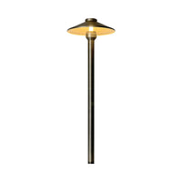 PLB26 4x/8x/12x Package Outdoor Garden Pathway Light | Low Voltage Brass Path Light 3W 3000K Bulb