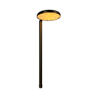 PLB27 4x/8x/12x Package Cast Brass Path and Area Light 4W 3000K Integrated LED 12V Low Voltage Pathway Outdoor Lighting Landscape Fixture