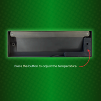 STA04 3+3W 3CCT 3000K/4000K/5000K 12V Low Voltage Cast Aluminum Rectangular Surface Mount LED Step or Deck Light