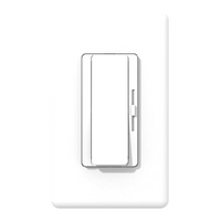 Outdoor Landscape Lighting LED 12V Low Voltage Dimmer and Driver Switch 2-in-1, 96W DC24V LED Driver + Dimmer, UL Listed Class 2, Mini On/Off Dimmer Power Supply for LED Strip Lights, Low Voltage Lighting, FCC & CE Certified