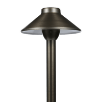 RPL8901 Outdoor Garden Pathway Light | Low Voltage Brass Path Light