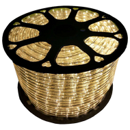 RL100 LED DC12V Low Voltage Rope Lights Outdoor IP65 3000K, 5000K, Multi Color RGB, Pink, Purple, Red, Yellow, Blue, Green - Warm White 3000K / 50 Feet / DC Connector Only (For DC Transformers)