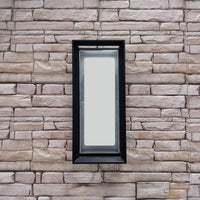 Cilindro de acero inoxidable SCS06 LED Up Down Light 2 Iluminación de aplique direccional