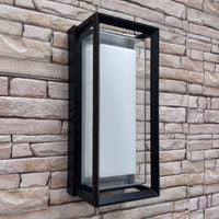 Cilindro de acero inoxidable SCS06 LED Up Down Light 2 Iluminación de aplique direccional