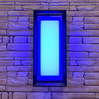 Cilindro de acero inoxidable SCS06 LED Up Down Light 2 Iluminación de aplique direccional