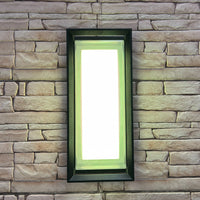 Cilindro de acero inoxidable SCS06 LED Up Down Light 2 Iluminación de aplique direccional