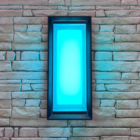 Cilindro de acero inoxidable SCS06 LED Up Down Light 2 Iluminación de aplique direccional