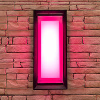 Cilindro de acero inoxidable SCS06 LED Up Down Light 2 Iluminación de aplique direccional