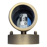 Outdoor Landscape Lighting LED 12V Low Voltage SCB05 4x/8x/12x Package LED Cylinder Up Down Light 2 Directional Brass Sconce Lighting with 12V Low Voltage 5W 3000K Bulb