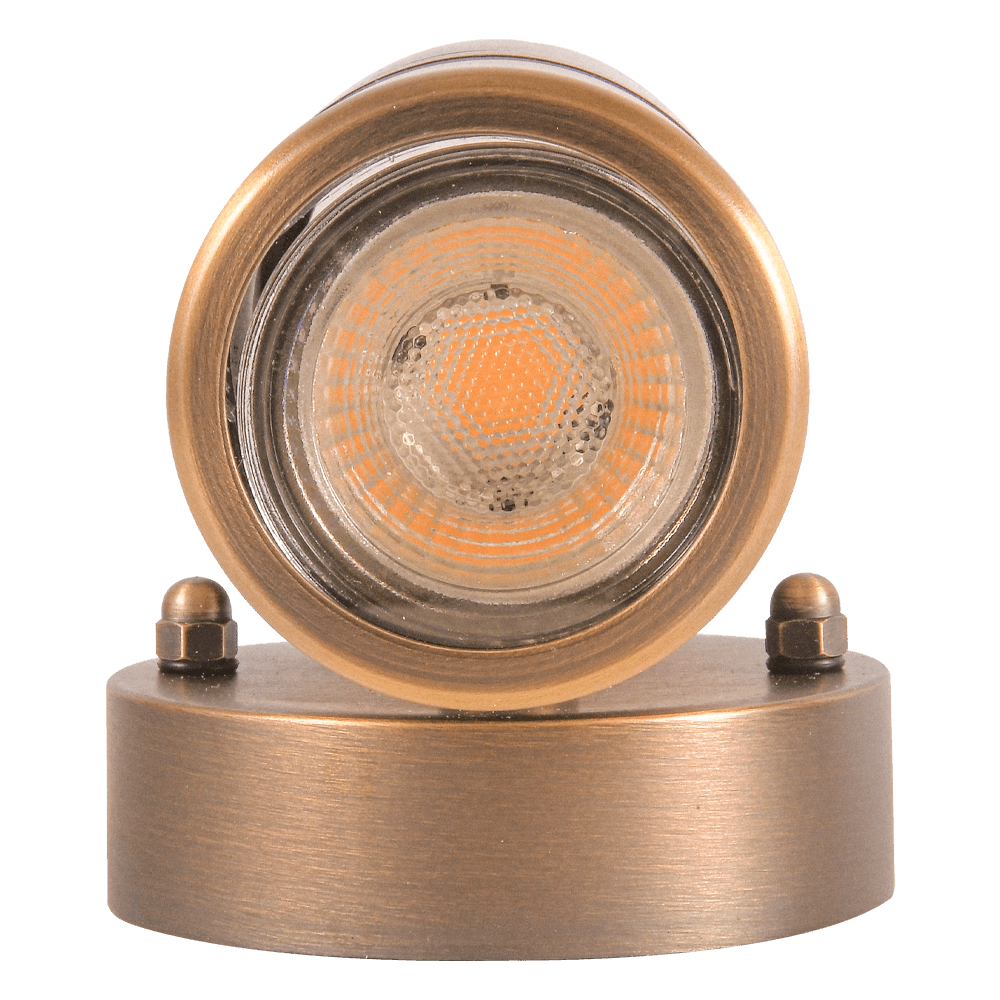 SCB05 LED Cylinder Up Down Light 2 Directional Brass Sconce Lighting - Kings Outdoor Lighting