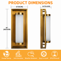 Outdoor Landscape Lighting LED 12V Low Voltage SCH21 15W Modern Dusk-to-Dawn Outdoor 16