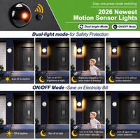 Outdoor Landscape Lighting LED 12V Low Voltage SCH23MS 12W 1100LM 3000K Motion Sensor Frosted Glass Globe Wall Sconce Light 120V Line Voltage