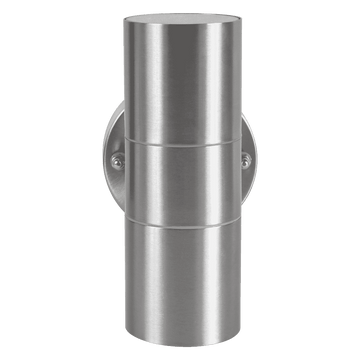 SCS06 LED Stainless Steel Cylinder Up Down Light 2 Directional Sconce Lighting - Kings Outdoor Lighting