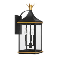 Simpson 3 Light Outdoor Sconce 8.25