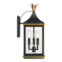 Simpson 3 Light Outdoor Sconce 8.25