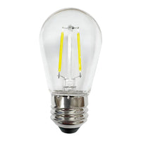Outdoor Landscape Lighting LED 12V Low Voltage SL101 Replacement Light Bulbs 2W LED S14 E26 12V Low Voltage Edison Style for Bistro String Lights