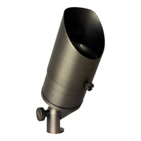 Outdoor Landscape Lighting LED 12V Low Voltage SPB05 4x/8x/12x Package LED Landscape 12V Low Voltage Brass Spotlight Adjustable Hood Outdoor Lighting with MR16 5W 3000K Bulb