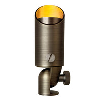 SPB08 5W 3000K Warm White Integrated Brass Spotlight 12V Low Voltage Small Directional Bullet Light Outdoor Landscape