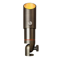 SPB08 5W 3000K Warm White Integrated Brass Spotlight 12V Low Voltage Small Directional Bullet Light Outdoor Landscape