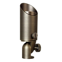 SPB08 5W 3000K Warm White Integrated Brass Spotlight 12V Low Voltage Small Directional Bullet Light Outdoor Landscape