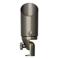 SPB10 8W 3000K Warm White Integrated LED Brass Spotlight 12V Low Voltage Small Directional Bullet Light