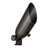 SPB11 12V Low Voltage Small Directional Bullet Light Outdoor Landscape Brass Spotlight - Natural Brass / None