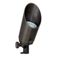 Outdoor Landscape Lighting LED 12V Low Voltage SPB11 4x/8x/12x Package 12V Low Voltage Small Directional Bullet Light Outdoor Landscape Brass Spotlight With 2.5W 3000K Bulb