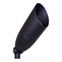 Outdoor Landscape Lighting LED 12V Low Voltage SPB13 3W-12W Adjustable LED 12V Low Voltage Outdoor Landscape Lighting Bullet Style Brass Spotlight Dark Brass