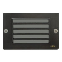 Outdoor Landscape Lighting LED 12V Low Voltage STB02 Brass Louver Horizontal Waterproof LED 12V Low Voltage Brick Lights Edge Step Lighting