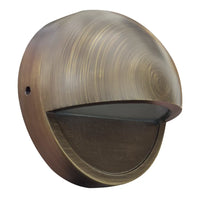 Outdoor Landscape Lighting LED 12V Low Voltage STB09 4x/8x/12x Package LED Brass Round Deck Light Surface Mount 12V Low Voltage Landscape Lighting 3W 3000K Bulb