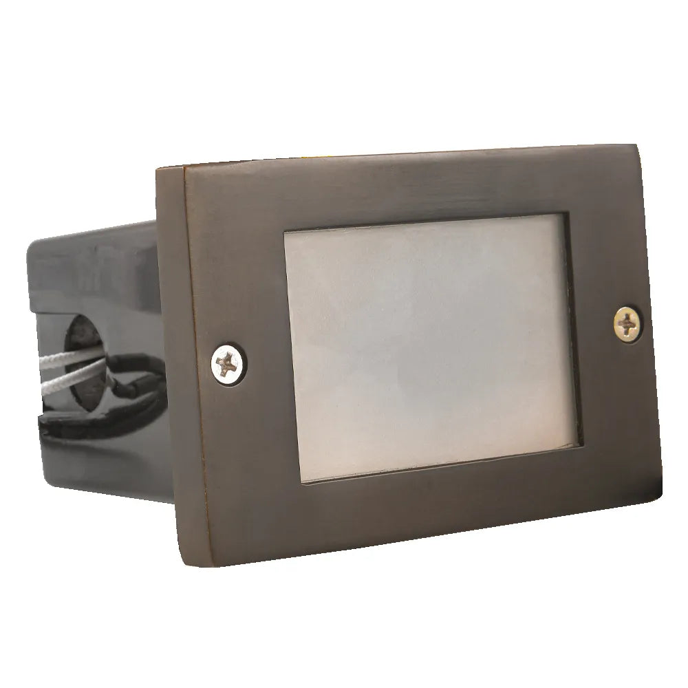 STB15 Waterproof Brass Outdoor Edge Step Light