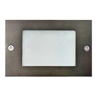 Outdoor Landscape Lighting LED 12V Low Voltage STB15 4x/8x/12x Package Horizontal Waterproof LED Brass Brick Lights 12V Low Voltage Outdoor Edge Step Light 3W 3000K Bulb