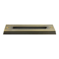STB16 2W LED Cast Brass Surface Mounted Slim Horizontal Outdoor & Indoor Brass Step Light 12V Low Voltage