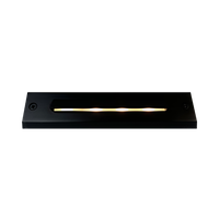 STB16 2W LED Cast Brass Surface Mounted Slim Horizontal Outdoor & Indoor Step Light