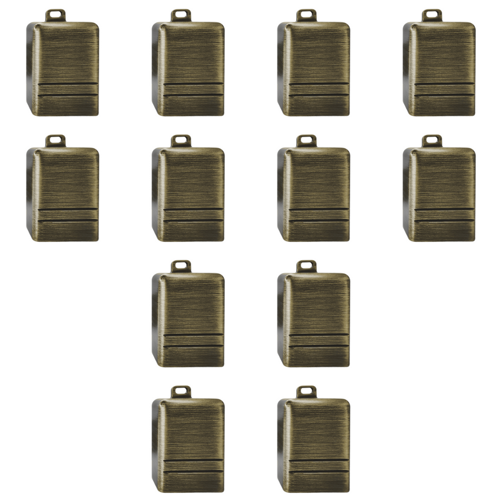 Natural Brass 12 Pack