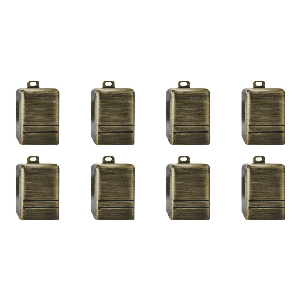Natural Brass 8 Pack