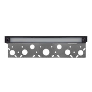 STB21 4W 3000K 12" Cast Aluminum LED Retaining Wall Light 12V Low Voltage Hardscape Paver Lighting