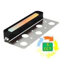 STB24 4.5W 5CCT Heavy Duty Cast Aluminum Fixture with Stainless Steel  Bracket 12V-24V Low Voltage Landscape Lighting