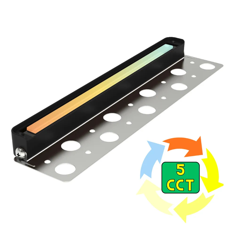 STB25 7W 5CCT Heavy Duty Cast Aluminum Fixture with Stainless Steel Bracket LED 12V Low Voltage Landscape Lighting