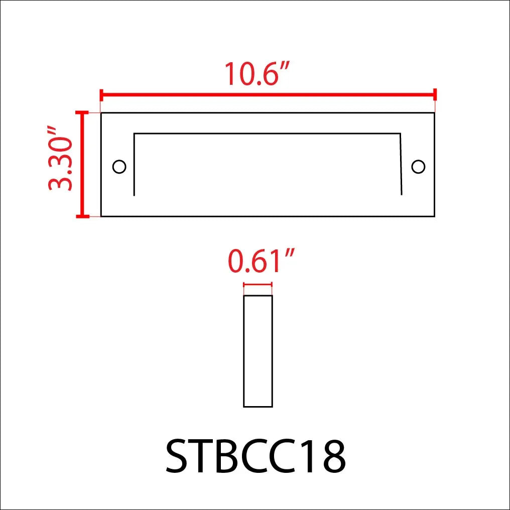 STB18 3W LED Outdoor Indoor Brass Step Light