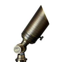 Outdoor Landscape Lighting LED 12V Low Voltage SPB02 12V Low Voltage Small Directional Bullet Brass Spotlight Outdoor Landscape Lighting