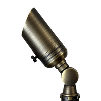 Outdoor Landscape Lighting LED 12V Low Voltage SPB02 12V Low Voltage Small Directional Bullet Brass Spotlight Outdoor Landscape Lighting