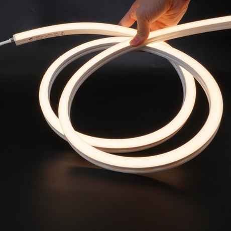 SLN04 Dotless COB LED Neon Side Flex Strip Light 3.05W 16.4'x 0.47