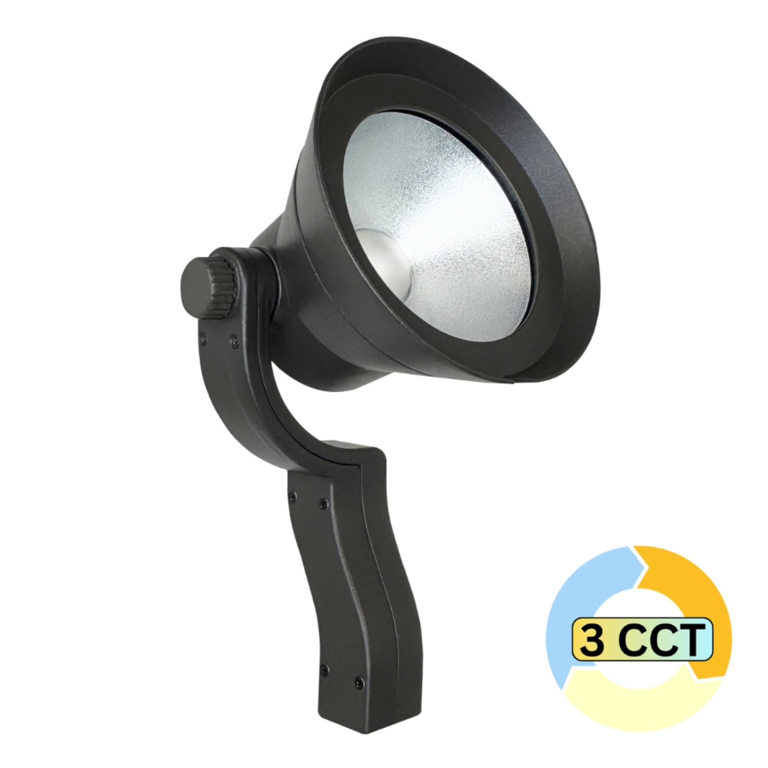 CCDA95 3CCT 7W Aluminum Outdoor Spotlight