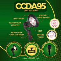 CDR12 12W Smart Bluetooth RGBW Proyector de paisaje exterior direccional de haz estrecho