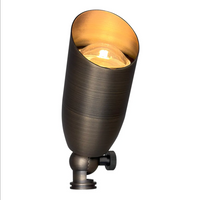Outdoor Landscape Lighting LED 12V Low Voltage SPB14 12V Low Voltage LED Outdoor Landscape Cast Brass Spotlight