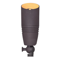 Outdoor Landscape Lighting LED 12V Low Voltage DL05 30 Pack 12V Low Voltage LED Smooth Bullet Directional Outdoor Aluminum Spotlight with 3W 3000K Bulb