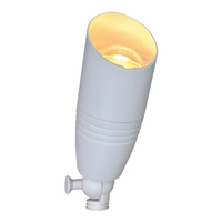Outdoor Landscape Lighting LED 12V Low Voltage DL05 30 Pack 12V Low Voltage LED Smooth Bullet Directional Outdoor Aluminum Spotlight with 3W 3000K Bulb White