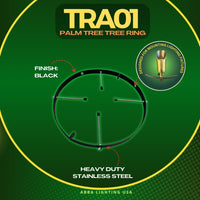 Outdoor Landscape Lighting LED 12V Low Voltage TRA01 Palm Tree Mounting Ring Light Bracket Landscape Lighting Accessory Light Fixture Mount