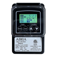 Outdoor Landscape Lighting LED 12V Low Voltage TSPDC100 DC12V 100W Digital Low Voltage Transformer with Photocell & Timer